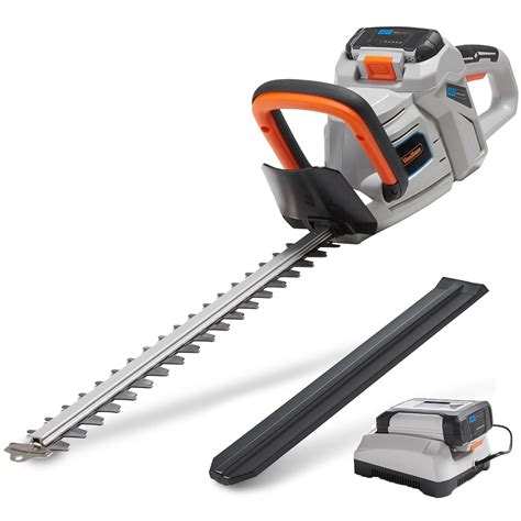 The Hart 40V hedge trimmer kit offers a lot of features for its price point of 158. . Best battery hedge trimmers